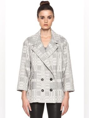 Isabel Marant Étoile Alika blanket coat